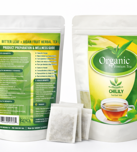 chilily bitter leaf + aidan fruit herbal tea